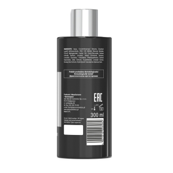 6082 ACTION FOR MEN Nawilżajacy żel do mycia ciała 3w1 / 300ml